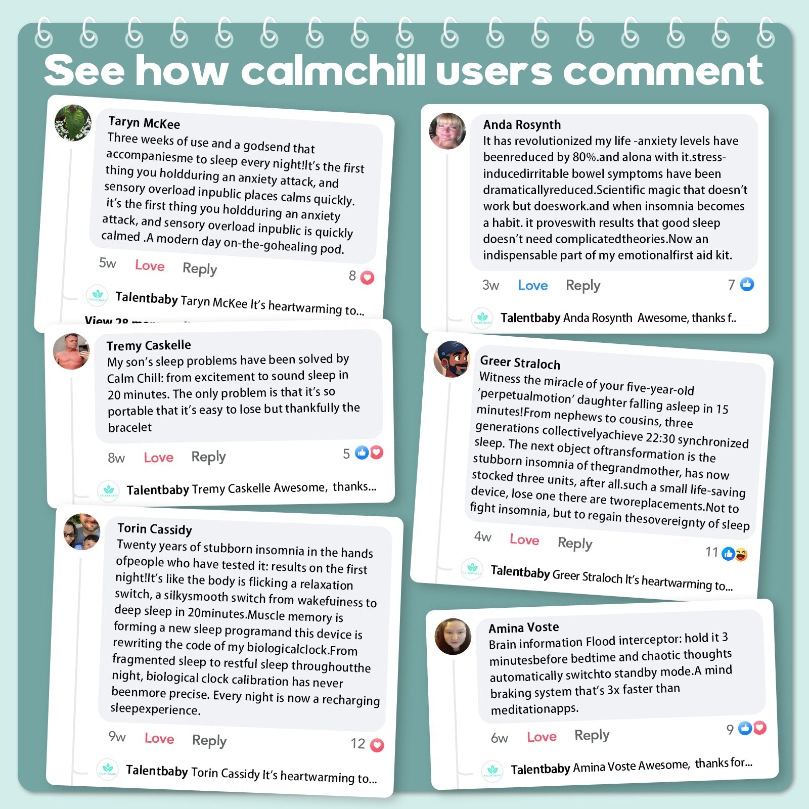 The Chill Pill® Handheld Sleep Aid - Improves Sleep, Relieves Mood, Vitality, Adjustable Massage Intensity, Portable and Easy to Carry